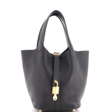 Hermes Picotin Lock Bag Clemence PM