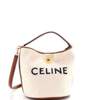 Celine Bucket 16 Bag Printed Canvas