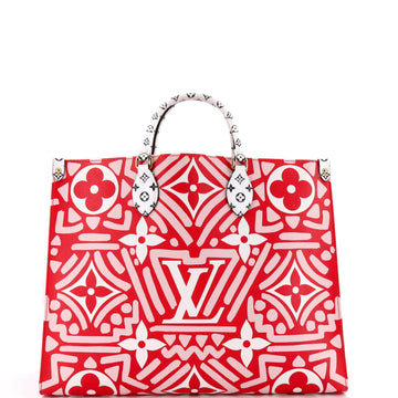 Louis Vuitton OnTheGo Tote Limited Edition Crafty Monogram Giant GM