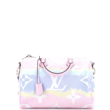 Louis Vuitton Speedy Bandouliere Bag Limited Edition Escale Monogram Giant 30