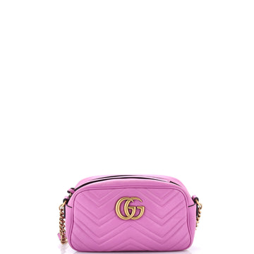 Gucci GG Marmont Shoulder Bag Matelasse Leather Small