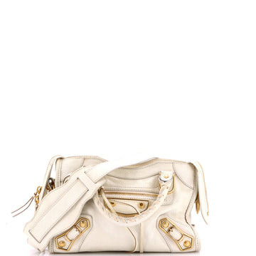 Balenciaga City Classic Metallic Edge Bag Leather Mini