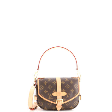 Louis Vuitton Saumur Handbag Monogram Canvas BB