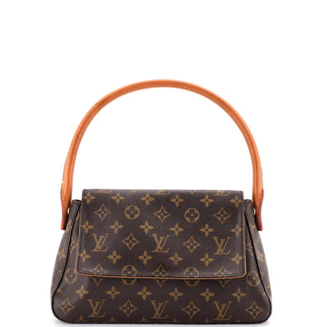 Louis Vuitton Looping Handbag Monogram Canvas Mini