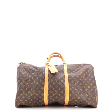Louis Vuitton Keepall Bandouliere Bag Monogram Canvas 60