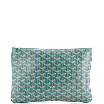 Goyard Senat Zip Pouch Coated Canvas MM