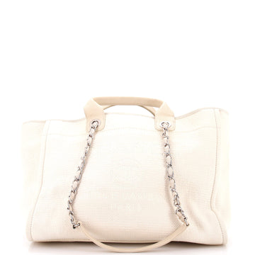 Chanel Deauville NM Tote Mixed Fibers Medium