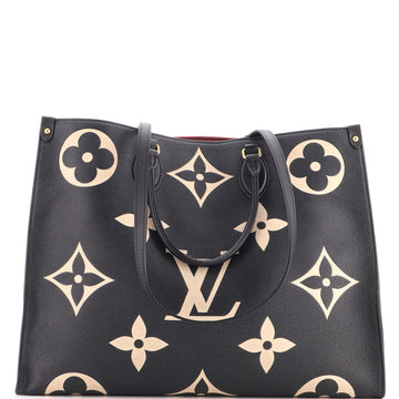 Louis Vuitton OnTheGo Tote Bicolor Monogram Empreinte Giant GM