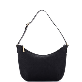 Gucci Vintage Pochette Shoulder Bag GG Canvas Small