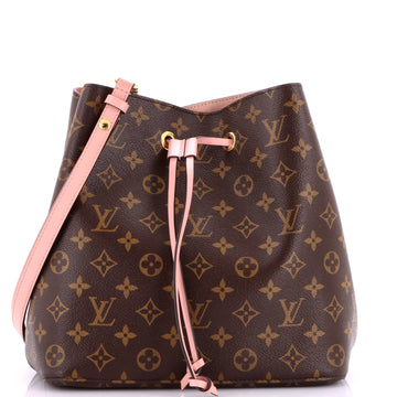 Louis Vuitton NeoNoe Handbag Monogram Canvas with Leather MM