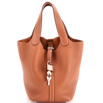Hermes Picotin Lock Bag Clemence PM