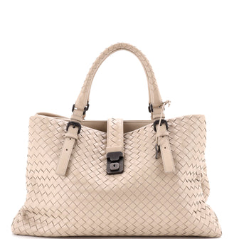 Bottega Veneta Roma Bag Intrecciato Nappa Medium