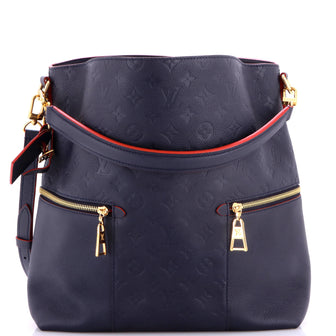 Louis Vuitton Melie Handbag Monogram Empreinte Leather
