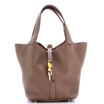 Hermes Picotin Lock Bag Clemence MM