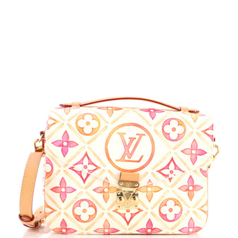 Louis Vuitton Pochette Metis Monogram Tile Canvas MM