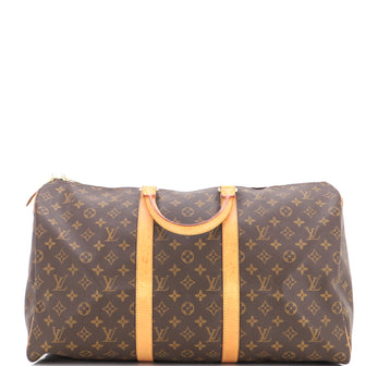 Louis Vuitton Keepall Bag Monogram Canvas 50