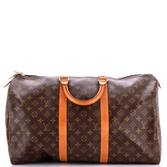 Louis Vuitton Keepall Bag Monogram Canvas 50