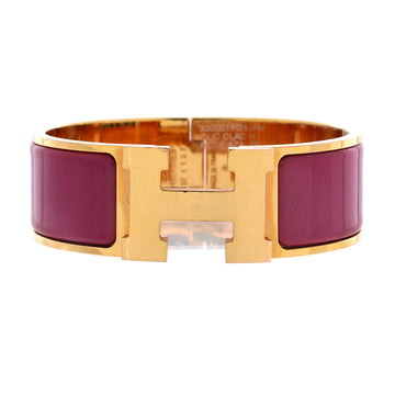 Hermes Clic H Bracelet Enamel Wide