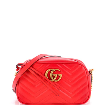 Gucci GG Marmont Shoulder Bag Matelasse Leather Small