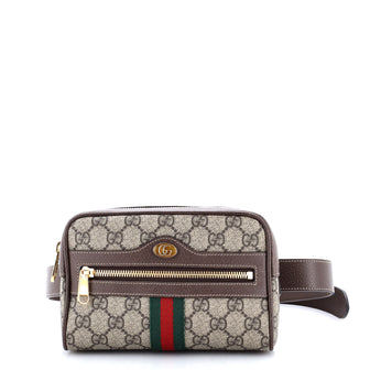 Gucci Ophidia Belt Bag GG Coated Canvas Small