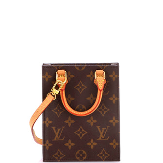 Louis Vuitton Petit Sac Plat Bag Monogram Canvas