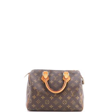Louis Vuitton Speedy Handbag Monogram Canvas 25