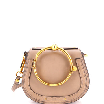 Chloe Nile Crossbody Bag Leather Small