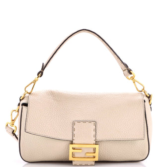 Fendi Selleria Baguette NM Bag Leather Medium