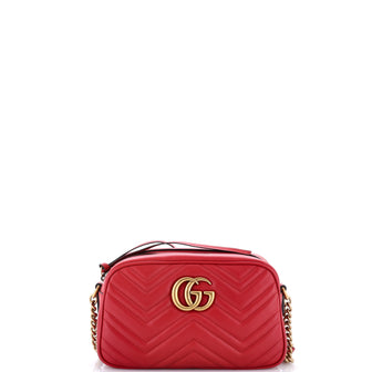 Gucci GG Marmont Shoulder Bag Matelasse Leather Small