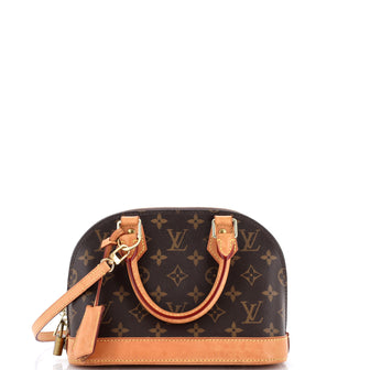 Louis Vuitton Alma Handbag Monogram Canvas BB