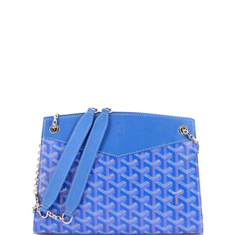 Goyard Structured Rouette Chain Shoulder Bag Coated Canvas PM