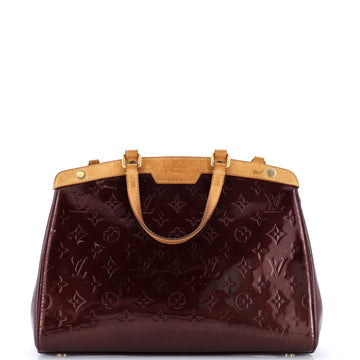 Louis Vuitton Brea Handbag Monogram Vernis MM
