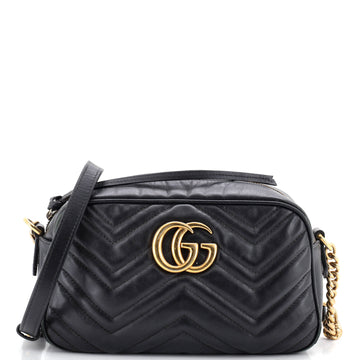 Gucci GG Marmont Shoulder Bag Matelasse Leather Small