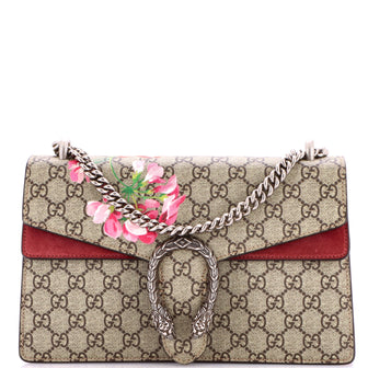 Gucci Dionysus Bag Blooms Print GG Coated Canvas Small