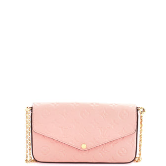 Louis Vuitton Felicie Pochette Monogram Empreinte Leather