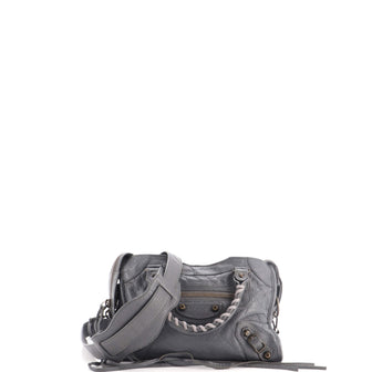 Balenciaga City Classic Studs Bag Leather Mini
