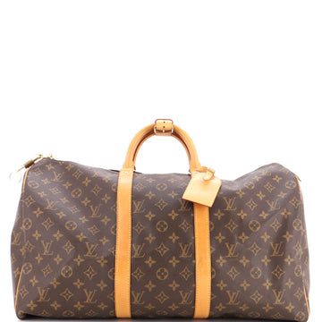 Louis Vuitton Keepall Bag Monogram Canvas 50