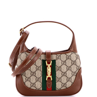 Gucci Jackie 1961 Hobo GG Coated Canvas Mini