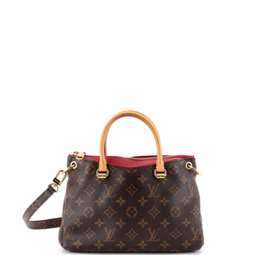 Louis Vuitton Pallas Tote Monogram Canvas with Leather BB