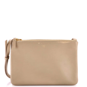 Celine Trio Crossbody Bag Leather Small