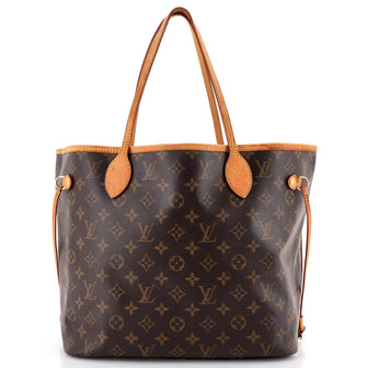 Louis Vuitton Neverfull Tote Monogram Canvas MM