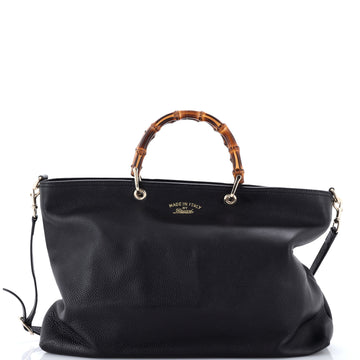 Gucci Bamboo Shopper Tote Leather Large