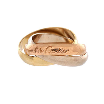 Cartier Les Must de Cartier Trinity Ring 18K Tricolor Gold