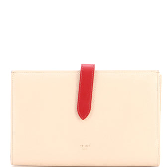 Celine Multifunction Strap Wallet Leather Large
