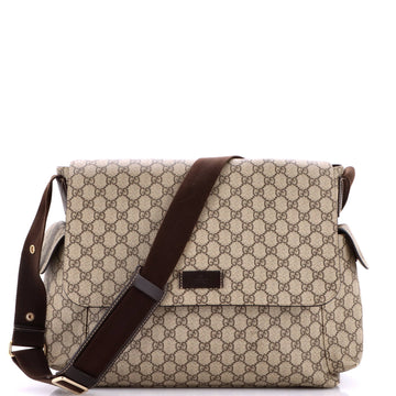 Gucci Diaper Bag GG Coated Canvas