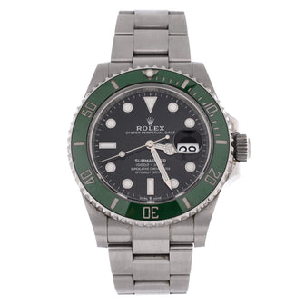 Rolex Oyster Perpetual Submariner Starbucks Date Automatic Watch Stainless Steel and Cerachrom 41