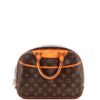 Louis Vuitton Trouville Handbag Monogram Canvas