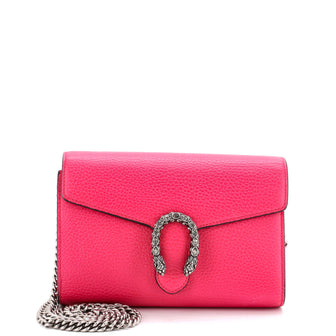 Gucci Dionysus Chain Wallet Leather with Embellished Detail Small