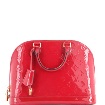 Louis Vuitton Alma Handbag Monogram Vernis PM