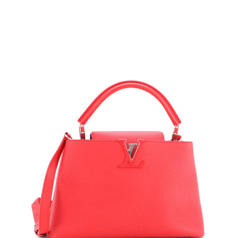 Louis Vuitton Capucines Bag Leather PM